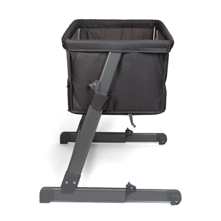 Yngri Tova bedside crib, grå Yngri