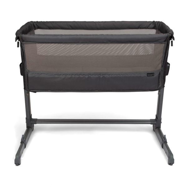 Yngri Tova bedside crib, grå Yngri
