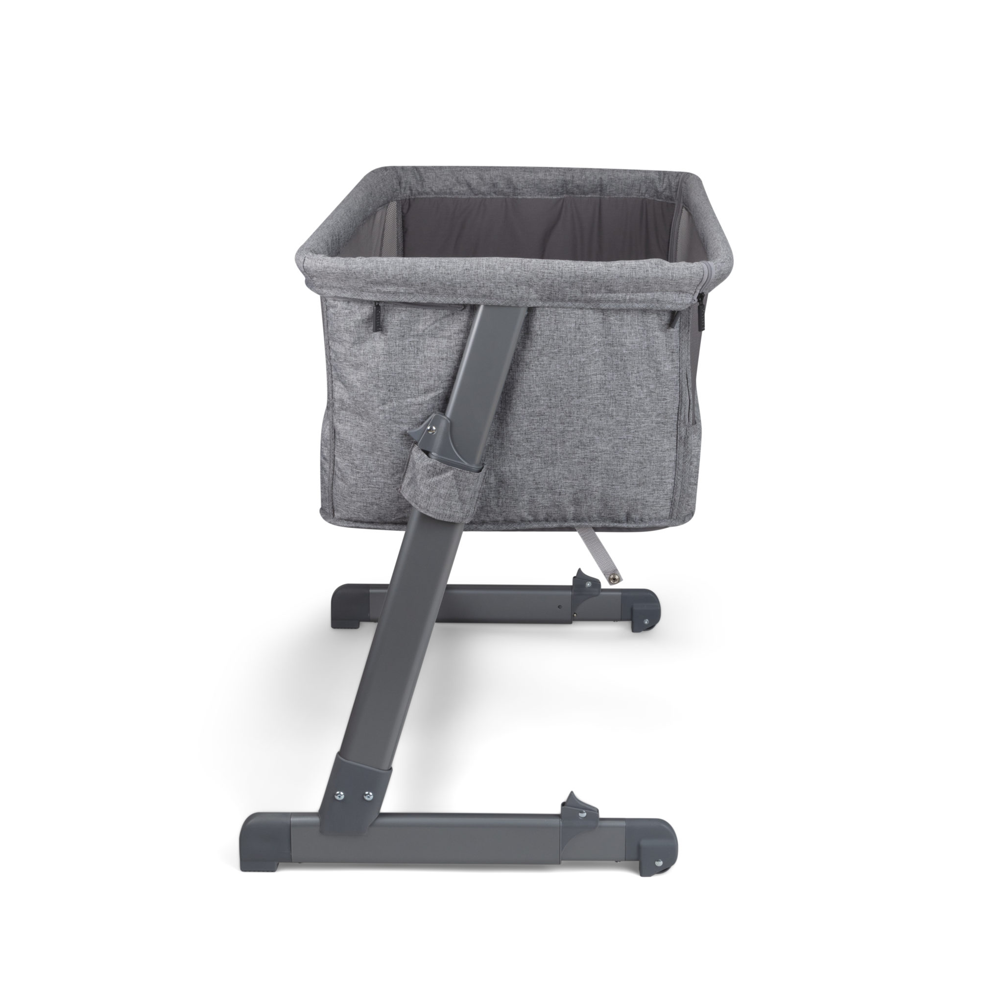 Yngri Tova bedside crib, lys grå Yngri